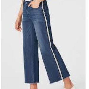NWT Jill High Rise Full Leg Crop Denim